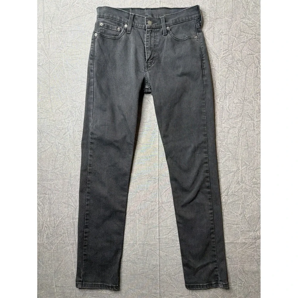 Levi's Jeans Mens 29x32 511 Slim Fit 2 Pack Gray Charcoal Denim Water Less Pants